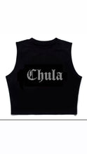 Load image into Gallery viewer, Chula Rhinestone Crop Tank