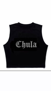 Chula Rhinestone Crop Tank